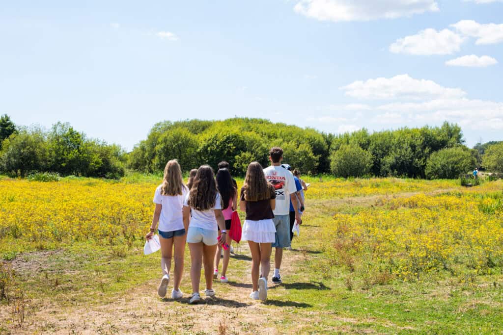Nature walk on our ringwood summer camp