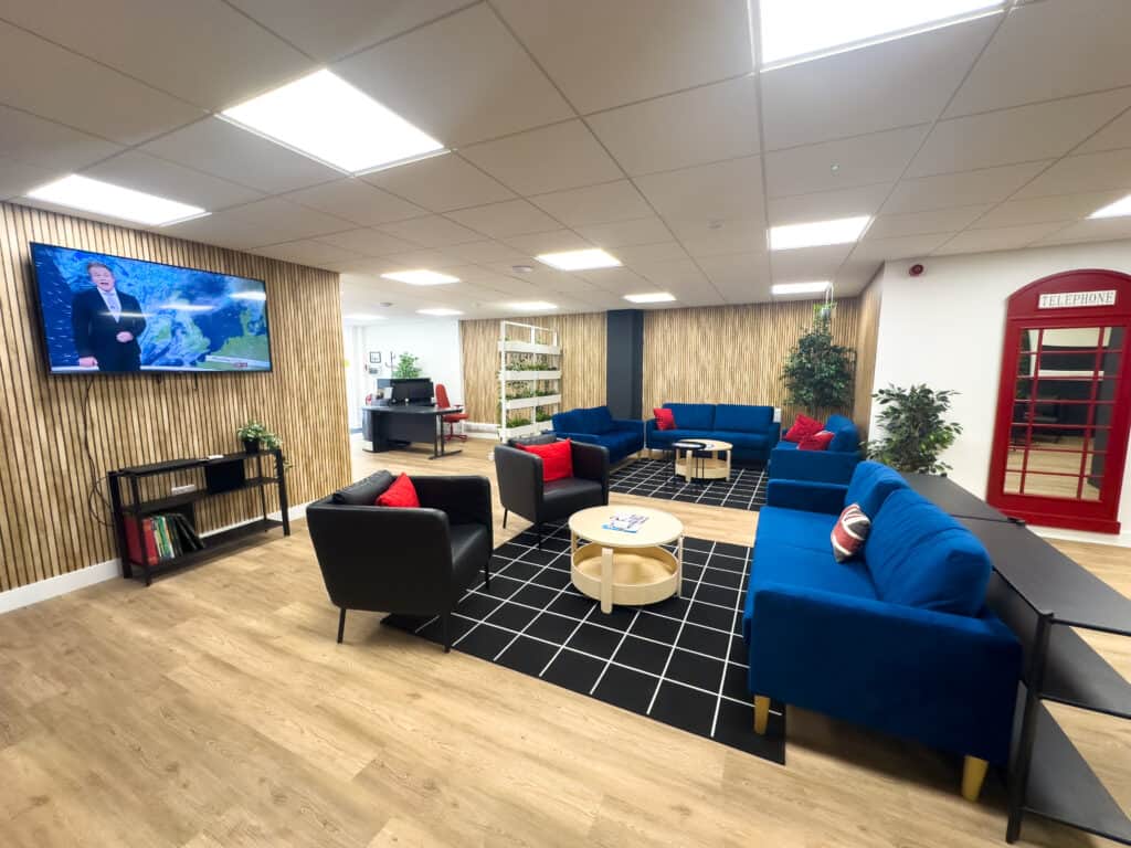 Interior: UKG Language Learning Centre based in Ringwood, UK where students have English Language lessons on our English Summer Camps