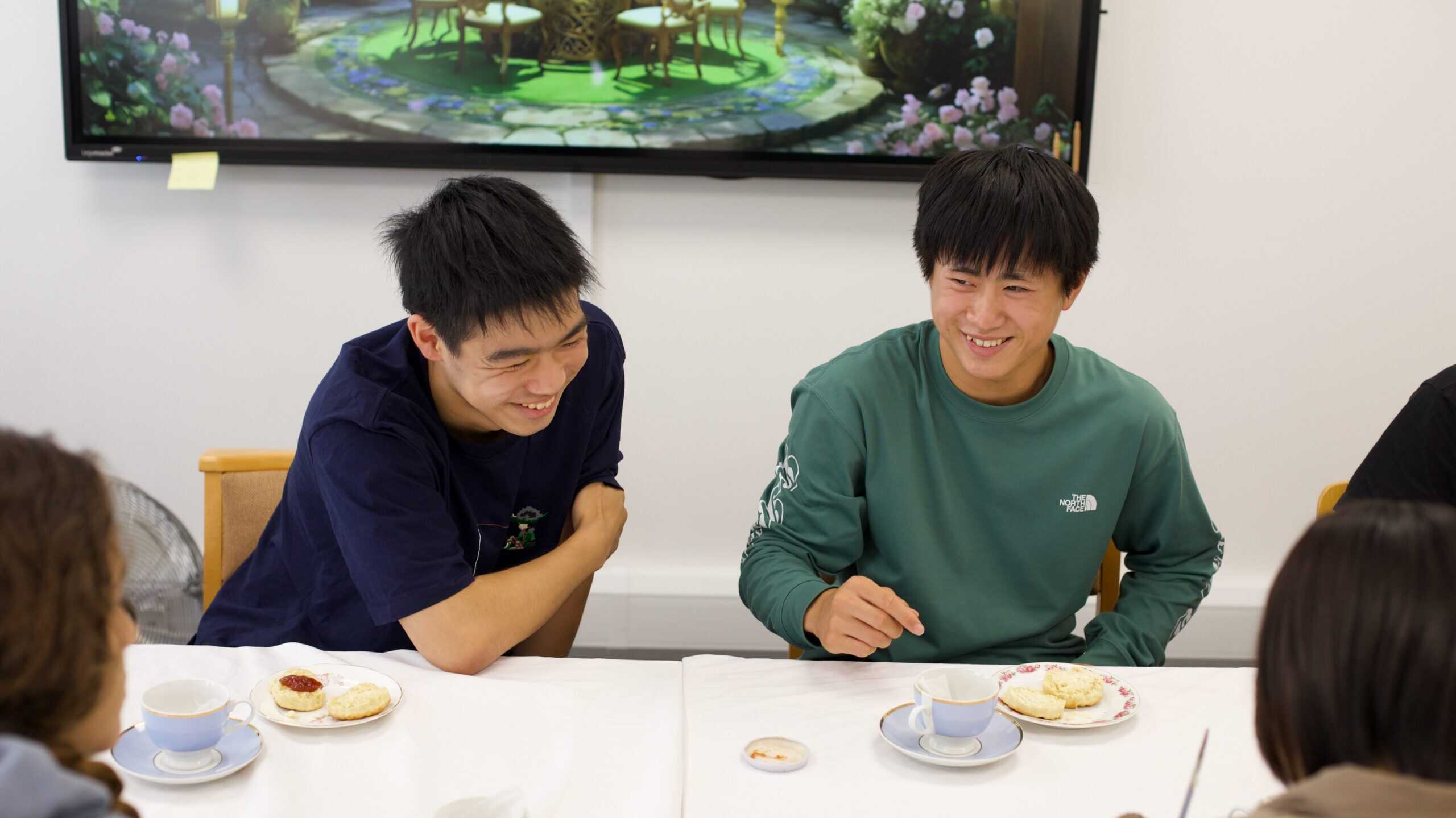 International students enjoying their time at our language school in ringwood, being supported through their learning